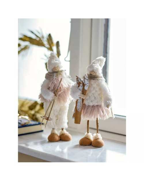 Le couple de skieurs Sneha...